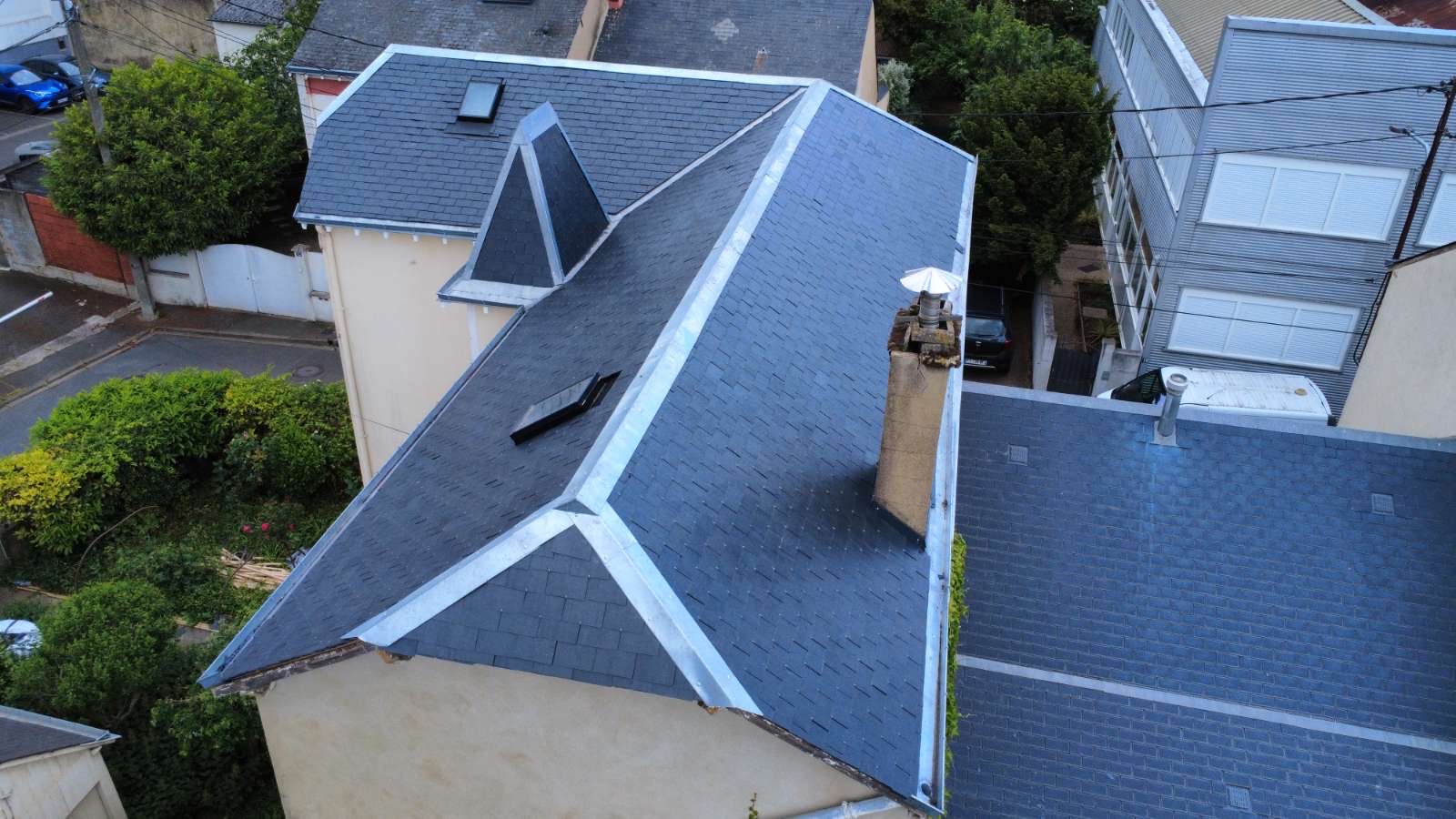 Rénovation toiture ardoises